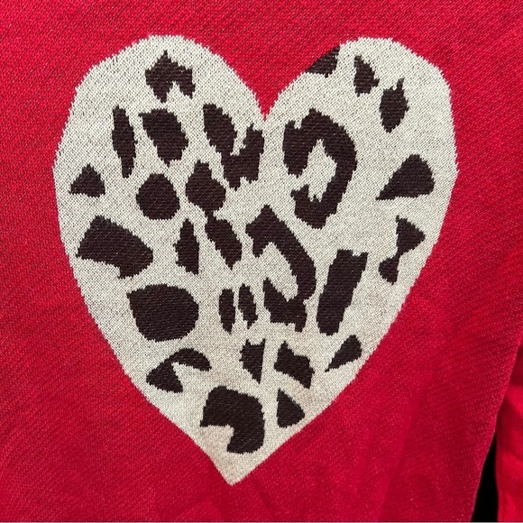 Charming Heart Sweater- Size S/M - Picture 2 of 3